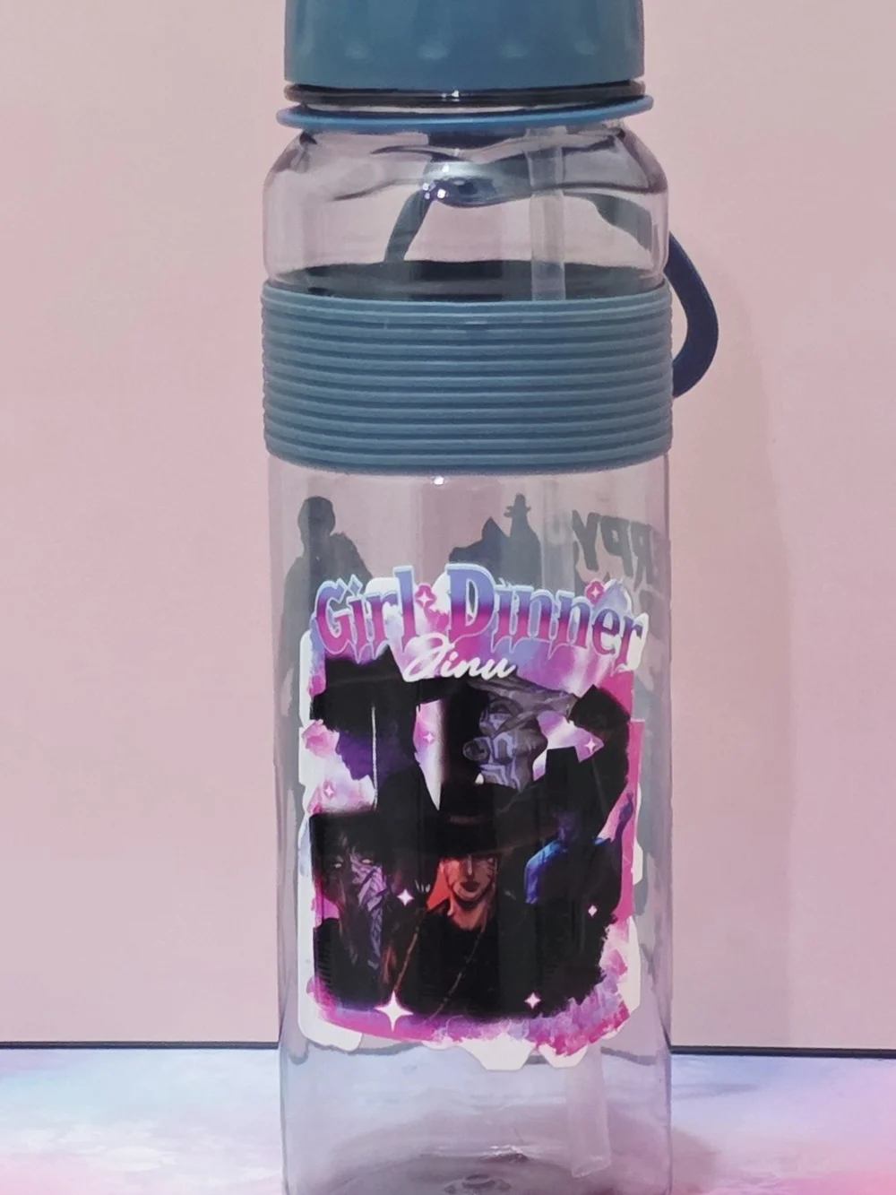CLEARANCE - Hand-Designed K-POP Demon Hunters, Derpy, Jinu & Rumi Water Bottle